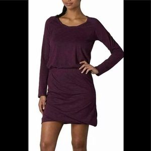 Toad and Co organic purple dress
